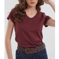 CAMISETA CLASSIC VINHO - 4977